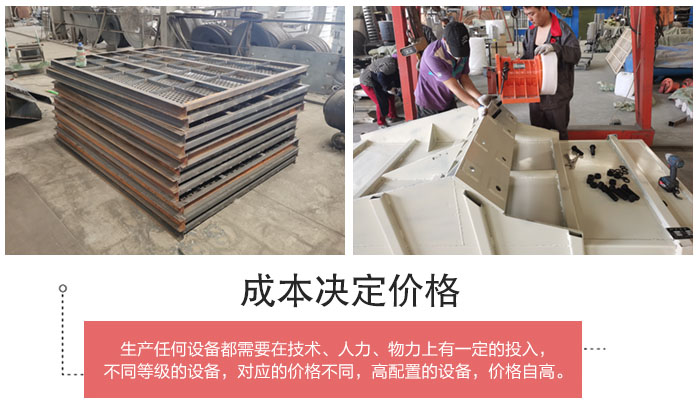 直線篩分機篩網，篩箱部件展示